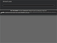 Tablet Screenshot of drmart.com
